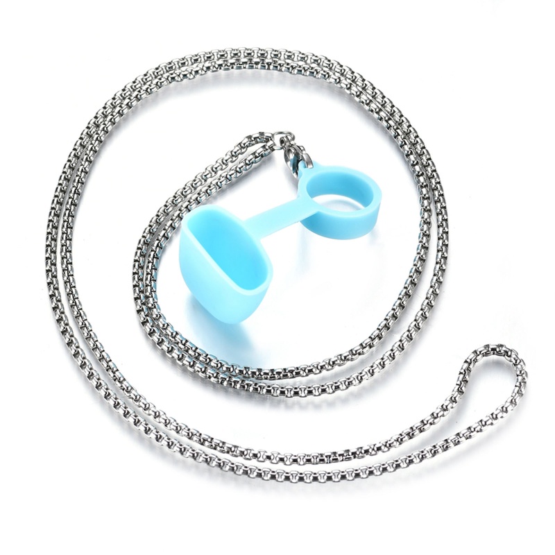 Vòng cổ Kim Loại Chống Thất Lạc 80Cm Thông Dụng Bằng Thép Không Gỉ