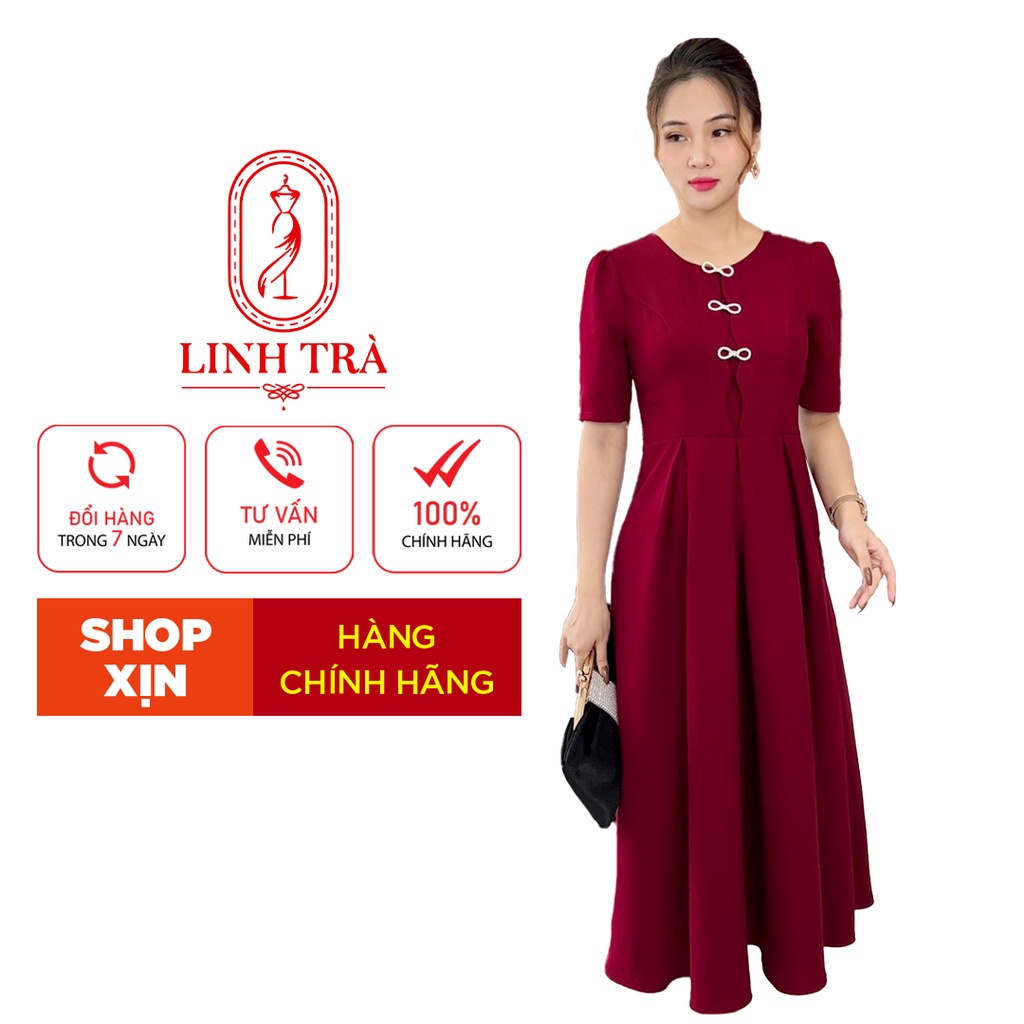 (TM 978) Trẻ Trung Thiết Kế Trang Nhã Thanh Lịch Bigsize Đi Làm Đi Tiệc Cho Bà Cho Mẹ U50