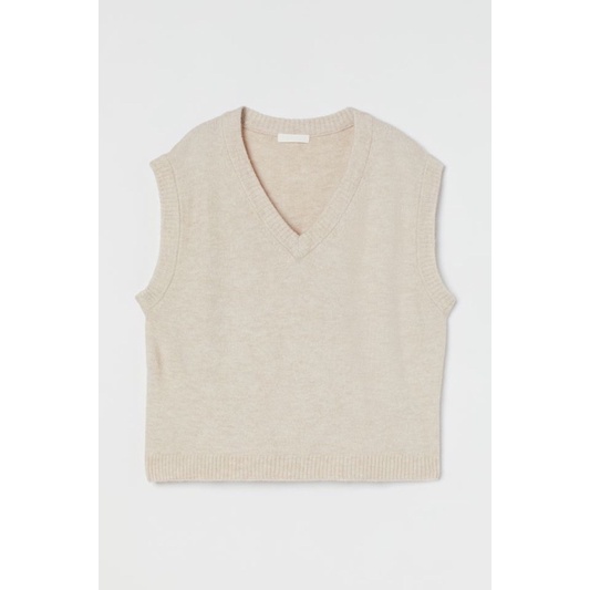 Áo gile len nữ HM chính hãng