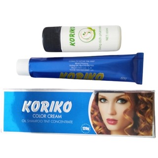 Thuốc nhuộm tóc màu đen koriko 60ml