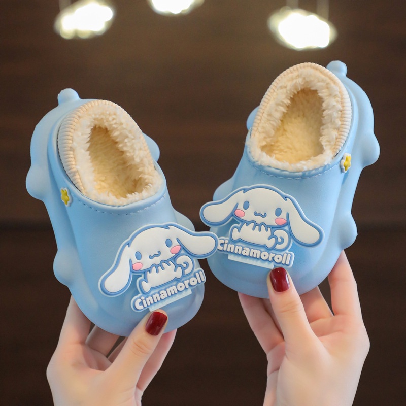 Dép Sục Bông Đi Trong Nhà Hình Mèo Hello Kitty Dễ Thương