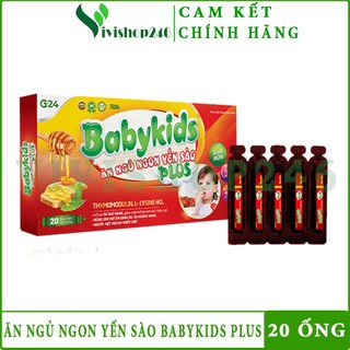 [BABYKIDS PLUS] BABYKIDS Ăn Ngủ Ngon Yến Sào (Siro Ăn Ngon BABYKIDS PLUS)