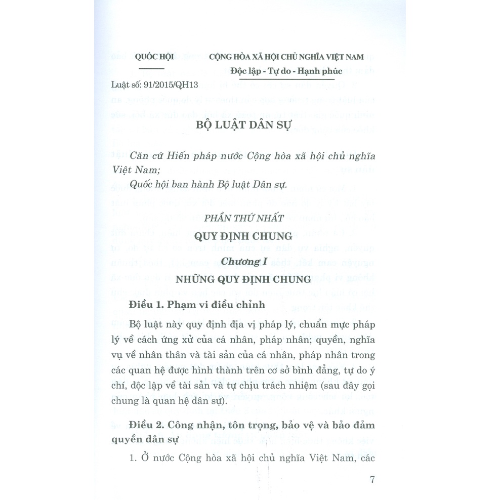 Sách - Bộ Luật Dân Sự (Hiện Hành) | BigBuy360 - bigbuy360.vn