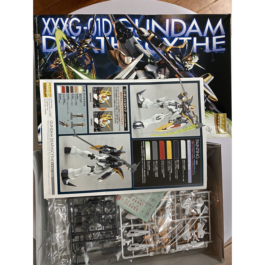 Mô hình gundam BANDAI- MG 1/100 Deathscythe, RX-78-2 Gundam