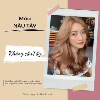 Thuốc nhuộm tóc màu Nâu Tây giá rẻ LAHAVA 100ml