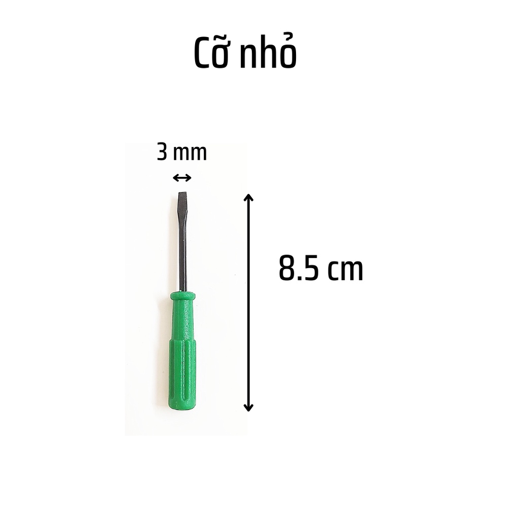 Tua Vít Dẹp Vặn Ốc Nhỏ Ốc Chân Vịt