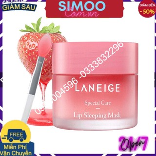 Mặt nạ ngủ ủ môi Laneige cấp ẩm làm mềm môi giúp giảm thâm môi mini size Mya Cosmetic