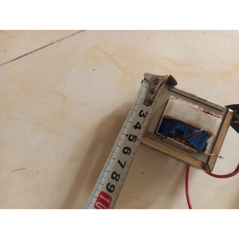 Biến áp đối xứng 12V-0-12v hàng cũ bóc máy loa vi tính, biến áp bóc máy loa vi tính