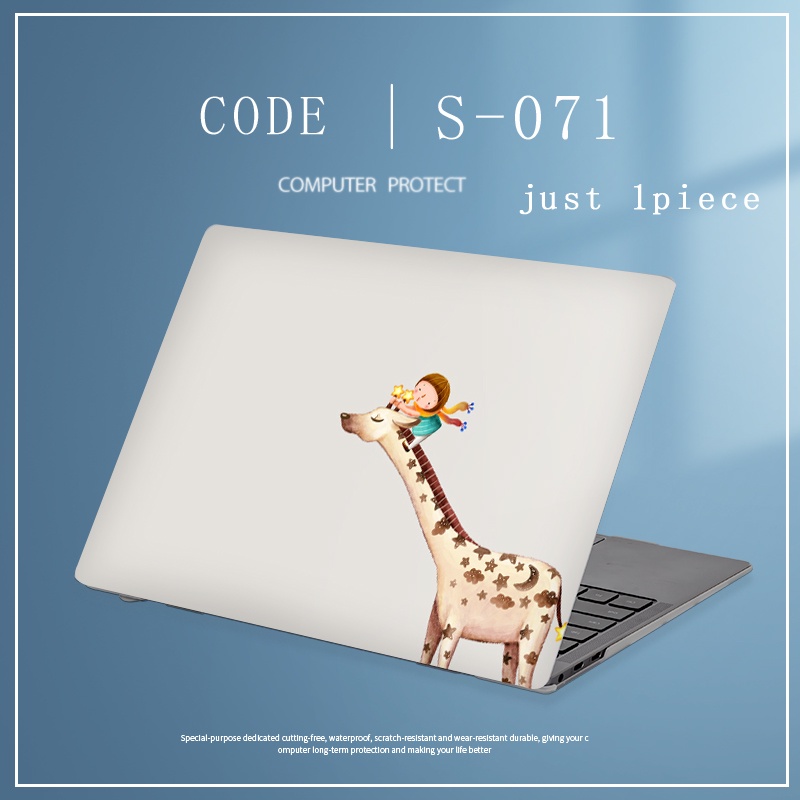 HUAWEI Tấm Phim Dán Trang Trí Laptop 1pc 11 Pro / 11 Họa Tiết Hoạt Hình Dễ Thương