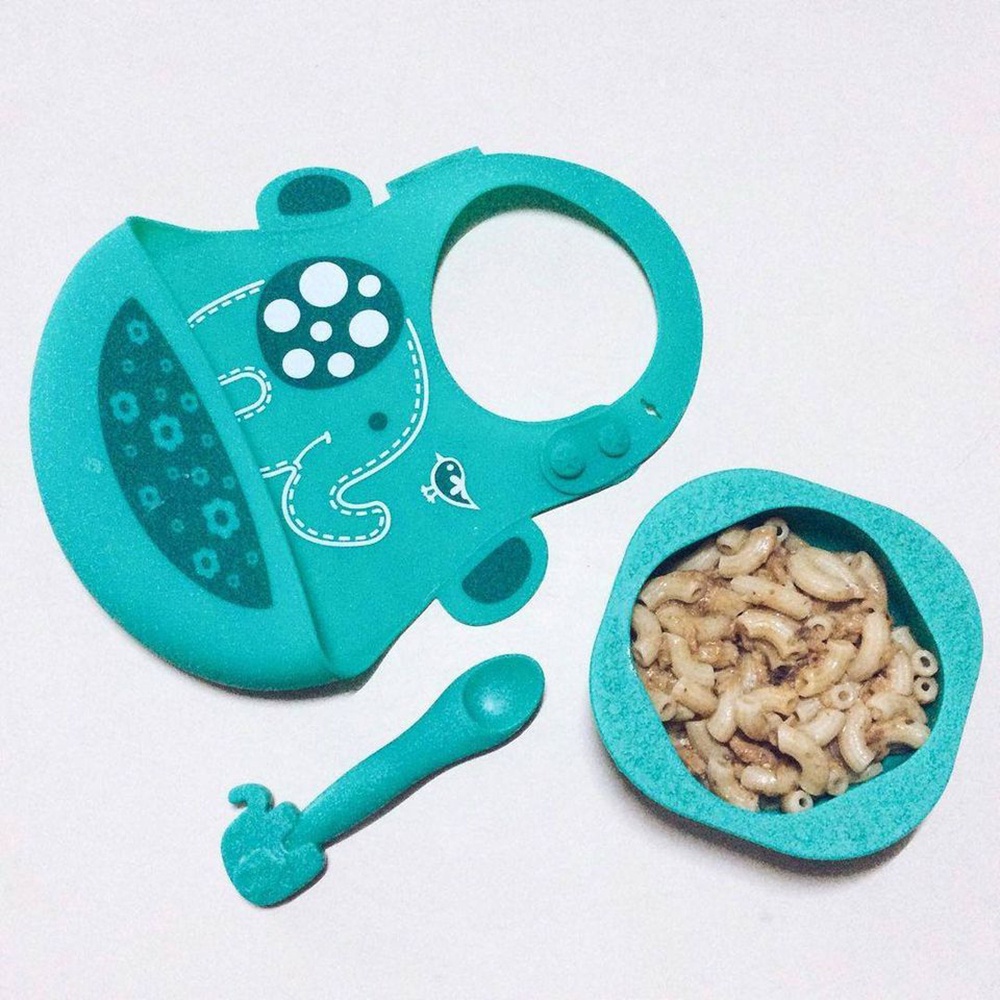 Thìa ăn dặm silicon cho bé Marcus & Marcus, từ 6 tháng - Ollie