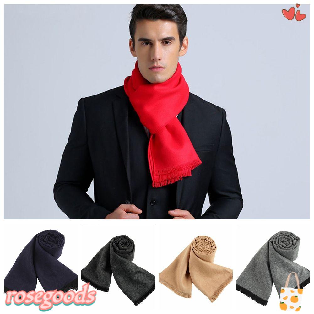 Khăn Choàng Cotton Màu Trơn Mềm Mại Ấm Áp Cho Nam Và Nữ Màu S