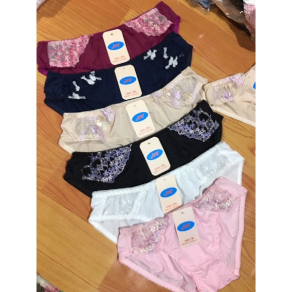 quần lót nữ thun lạnh ren hai bên 003