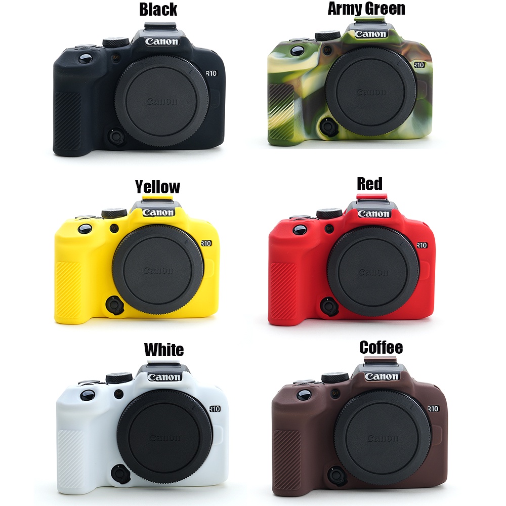 Ốp Silicon Mềm Bảo Vệ Máy Ảnh Canon EOS R10