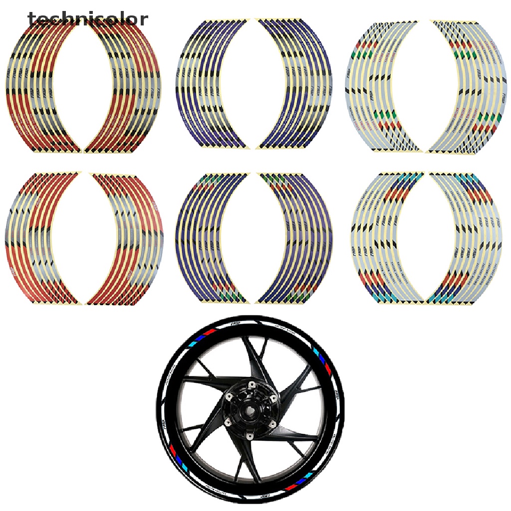 Cuộn Băng Dán Viền Bánh Xe Mô Tô 17 &quot;18&quot;