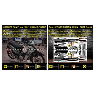 TEM RỜI SIRIUS SPARK NANO PHỐI TRẮNG ĐEN -