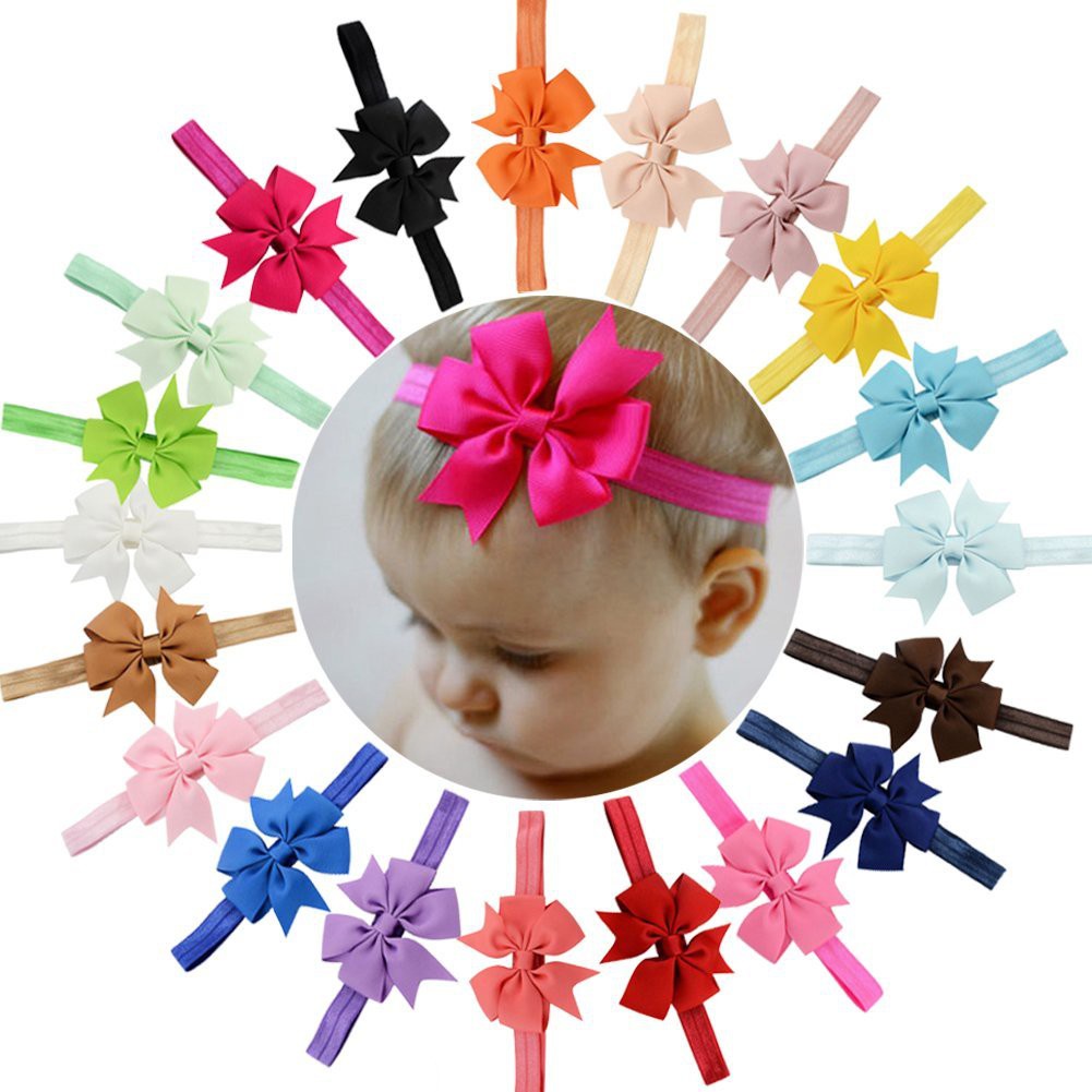 Băng đô turban nơ cài tóc cho bé gái RIOKIDS PKT6