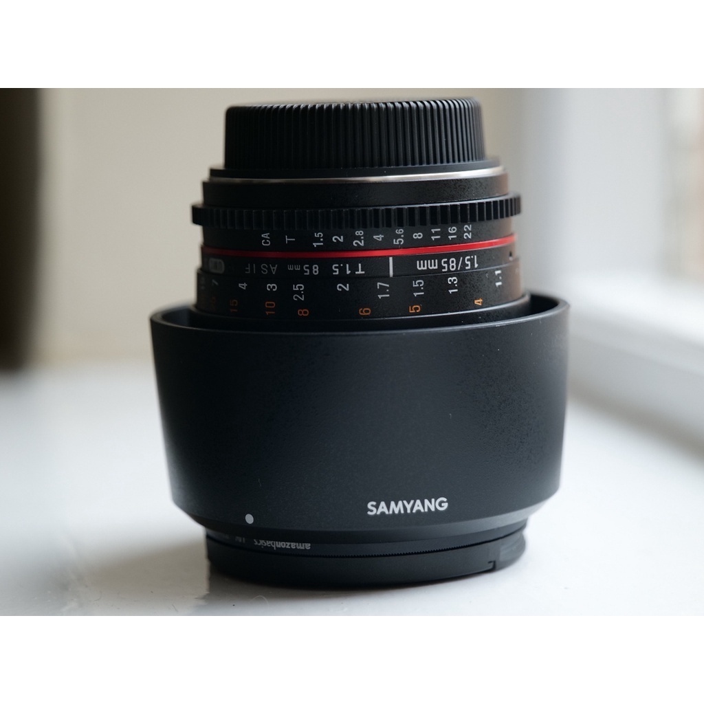 Ống kính Samyang 85mm T1.5 AS IF UMC II Cine Lens For Canon EF - Mới 98%