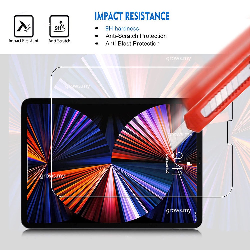 Kính Cường Lực Bảo Vệ Màn Hình Kèm Miếng Dán Bảo Vệ Camera Cho iPad Pro 11 2022 M2 4th generation iPad Pro M1 11 inch
