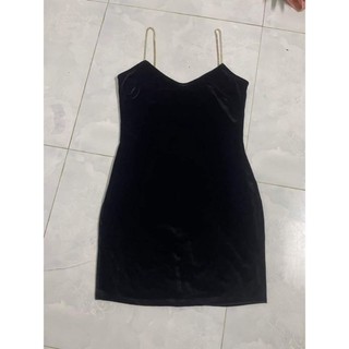 Đầm nhung body dây đẹp