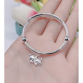 Vòng / lắc chân bạc 950 cho bé 12 con giáp