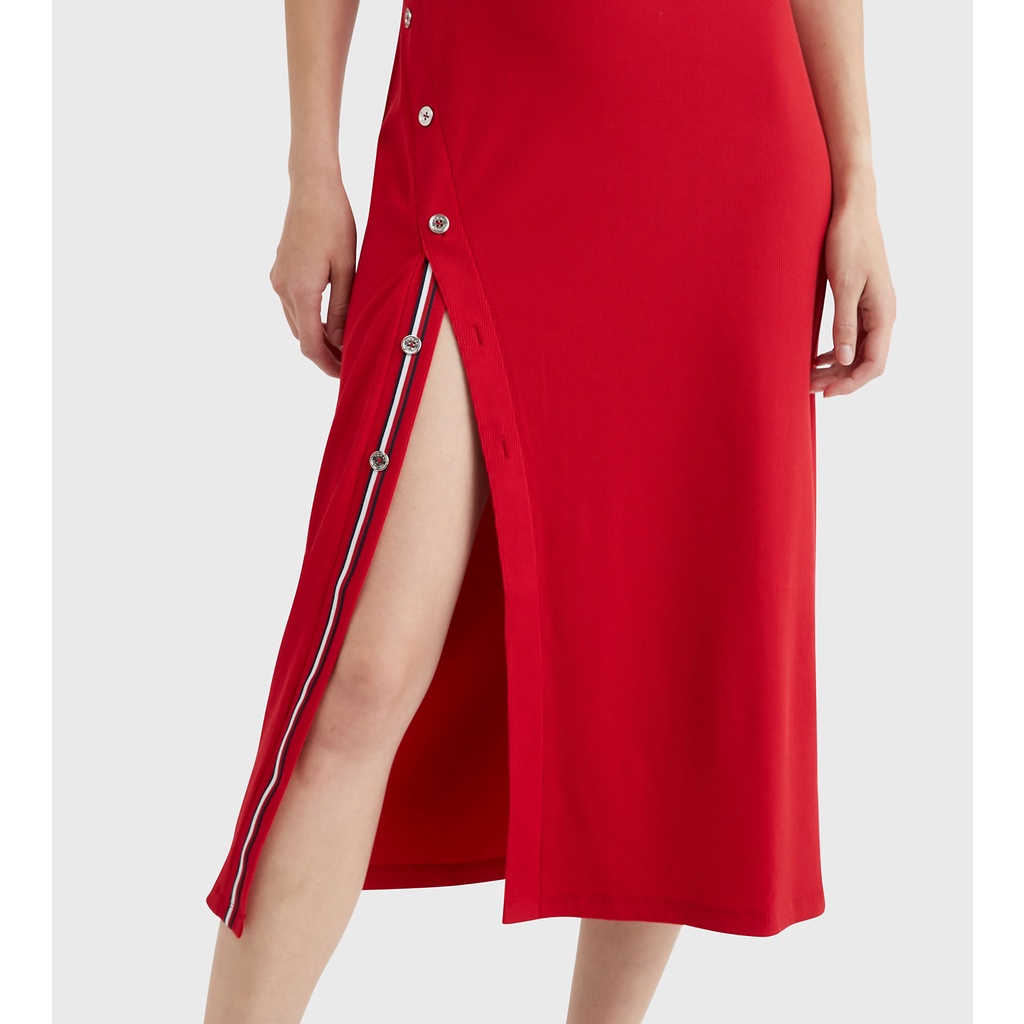 ĐẦM T0.MMY Hl.LFlGER SLEEVELESS MlDl DRESS