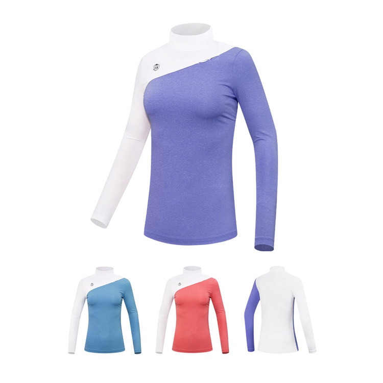 Áo Thun Đánh Golf PGM Tay Dài Chống Lạnh Co Giãn Thời Trang Thu Đông Cho Nữ