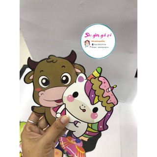 Bao lì xì hoạt hình thú Chibi 3D