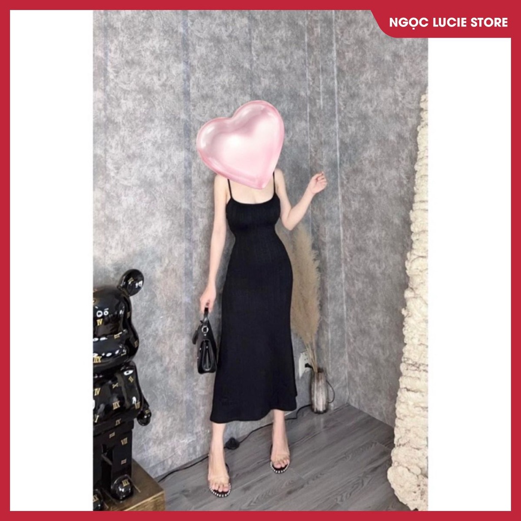 D168 - Đầm body đuôi cá bông lúa