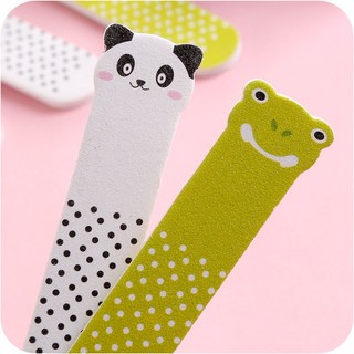 Dũa móng tay mini 2 mặt hình thú dễ thương