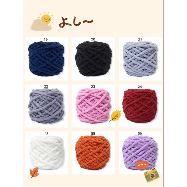 🍀 Len Nhung Đũa sợi to tròn móc khăn choàng,áo,nón mùa lạnh