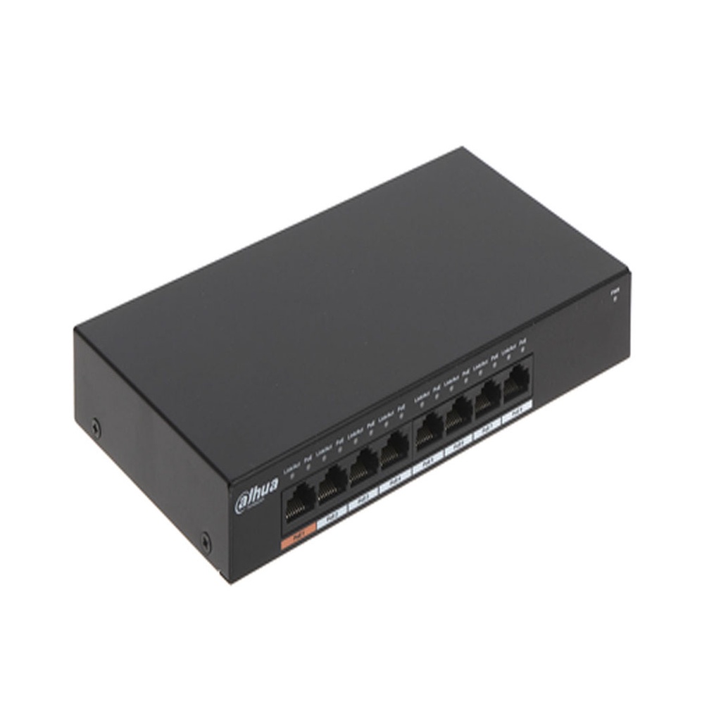 Switch chia mạng 8 cổng Dahua gigabit- 8 port unmanaged desktop gigabit switch