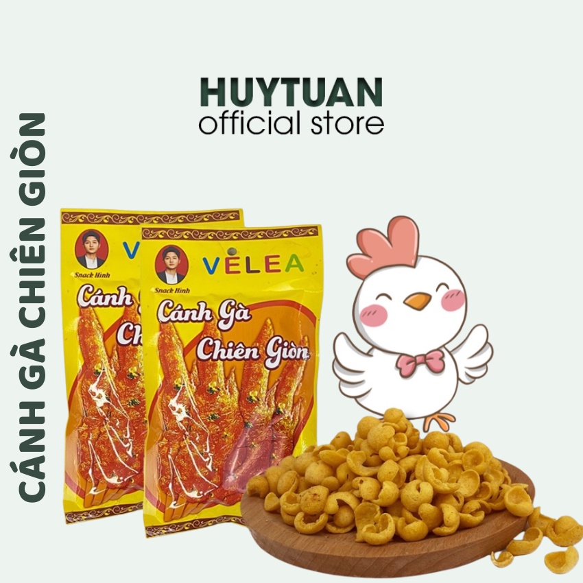 Bim bim cánh gà chiên giòn gói 25g