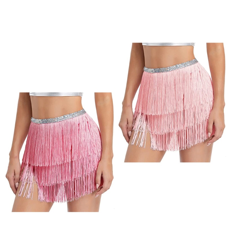 Khăn Choàng Cổ Tua Rua Có Thể Điều Chỉnh Dùng Múa Bụng Dành Cho Nữ