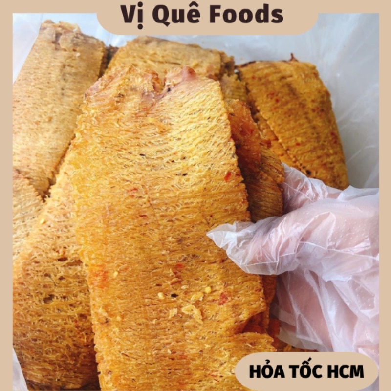 Khô Mực Cán Tẩm Vị Ăn Vặt Loại 1 500gr - Đặc Sản Miền Trung