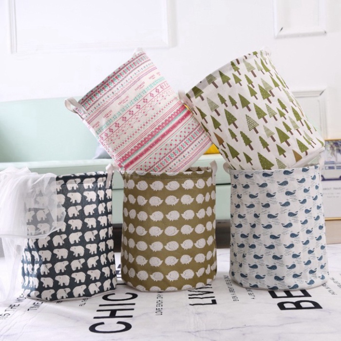 Sọt Vải / Giỏ Vải Canvas Đa Năng Đựng Đồ, Quần Áo, Đồ Chơi Chống Thấm Nước GALA