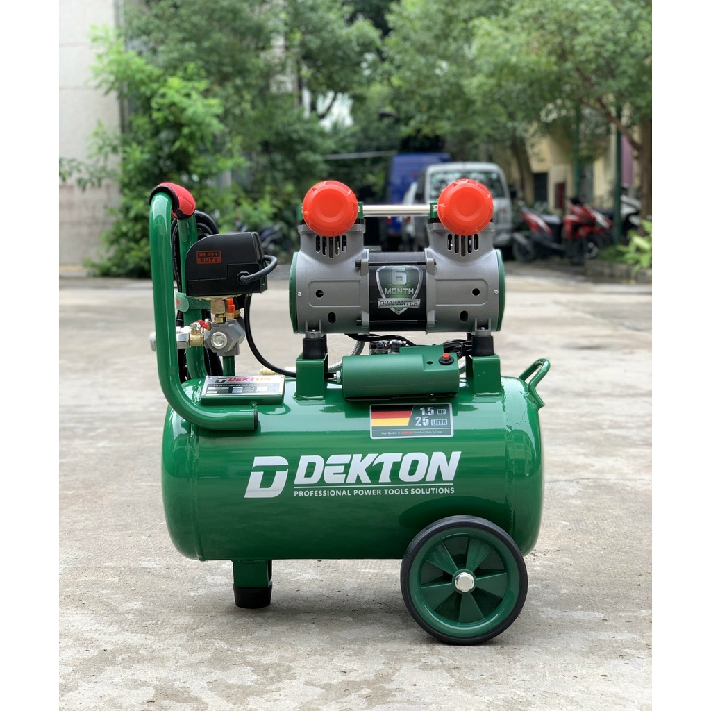 Máy Nén Khí Giảm Âm Không Dầu 1.5HP / DK-AC2925 / Thể Tích 25L