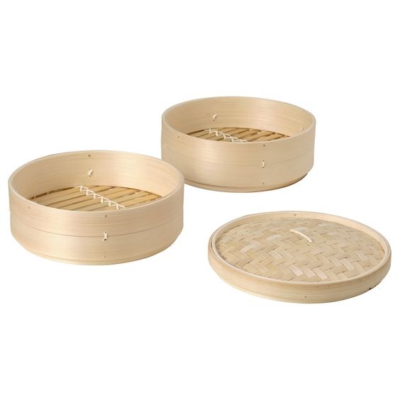 Xửng hấp tre  đồ ăn bằng tre nhiều Size, nhiều tầng tiện lợi ECOHUB