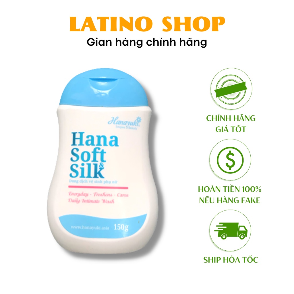 Dung dịch vệ sinh Hana Soft Silk Chính hãng - Latino Shop