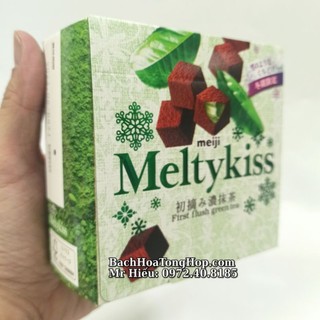 [Hỏa Tốc] Socola tươi Melty Kiss vị trà xanh 52g