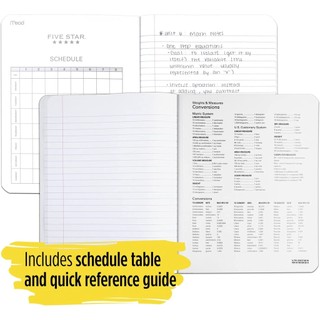 Five Star Composition Notebooks, 12 Pack, Wide Ruled Paper