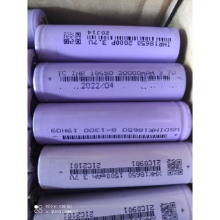 pin 18650 cũ dung lượng 1500mah, 2000mah (tháo xe điện máy khoan)
