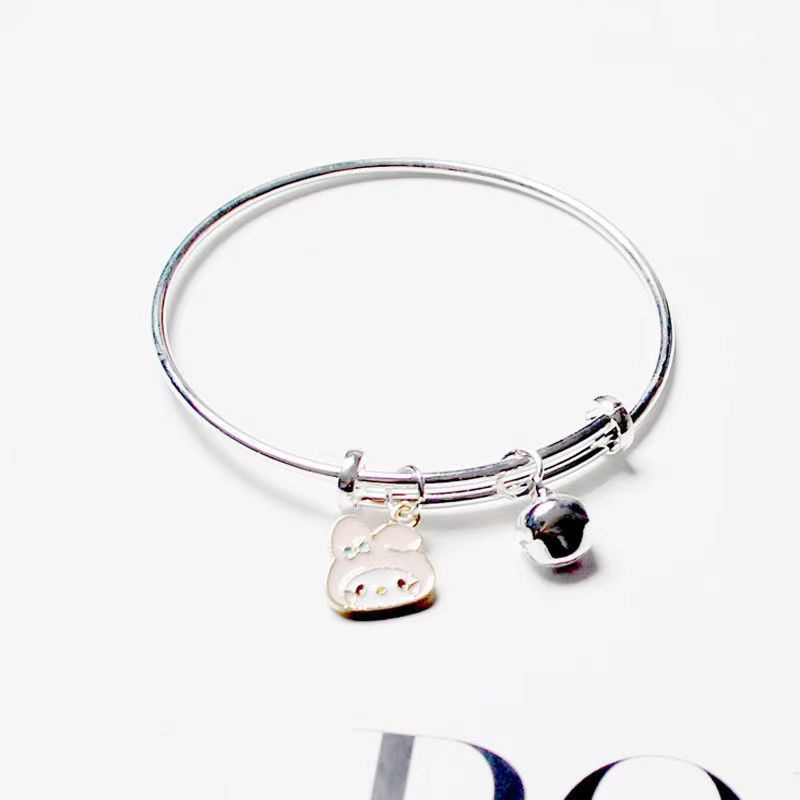 Doly Sanrio mymelody Kuromi Cinnamon Vòng Tay Dây Thừng Có Thể Điều Chỉnh Làm Quà Tặng Trang Sức Cho