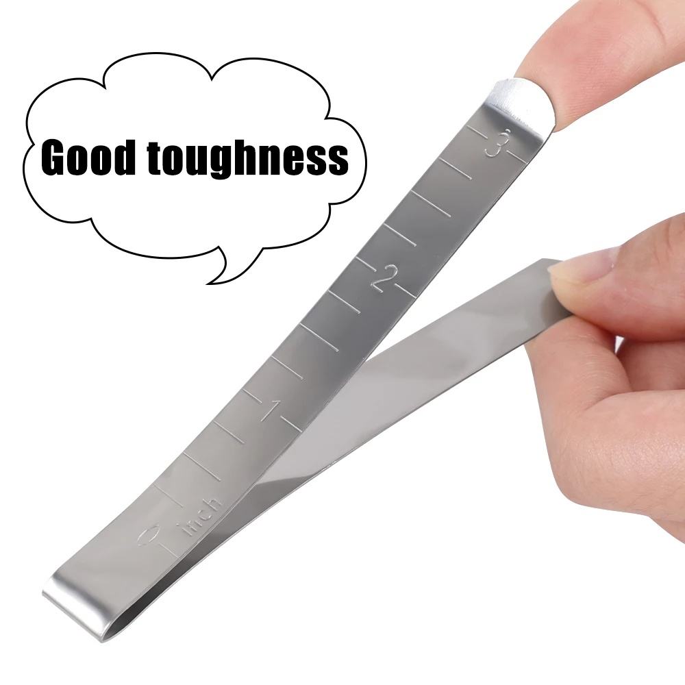 1 Kẹp Đo Kim Loại Bằng Thép Không Gỉ Dùng Trong May Vá DIY