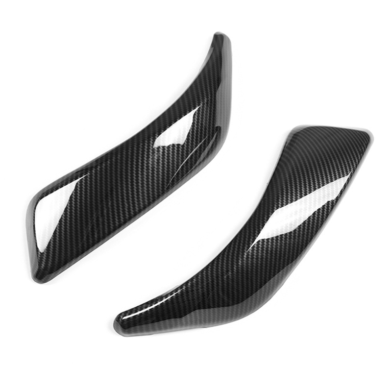 2 cái Sợi Carbon Xe ô tô Tay nắm cửa bên trong Cắt kéo Bảng điều khiển Tay cầm Nắp đậy cho BMW F20 F21 F22 F23 12-18 2 Cửa