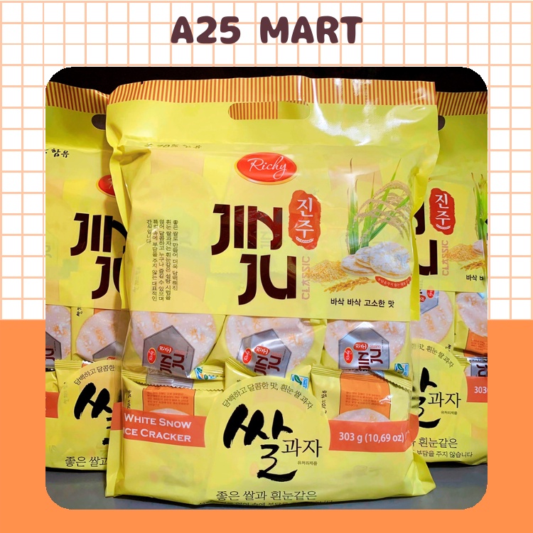 Bánh Gạo JinJu Richy Vị Ngọt Gói 303g
