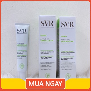 Kem dưỡng svr sebiaclear active ngừa mụn giảm dầu thừa 40ml