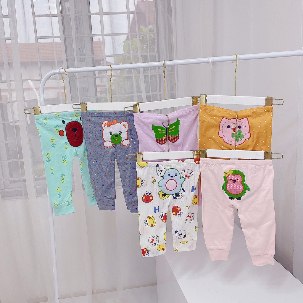 Quần Dài Mông Thú Bé Trai Bé Gái Nghộ Nghĩnh Từ 9Kg đến 18Kg màu ngẫu nhiên