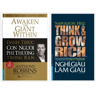Sách Combo Đánh thức con người phi thường trong bạn + Nghĩ giàu và làm giàu - First News - BẢN QUYỀN