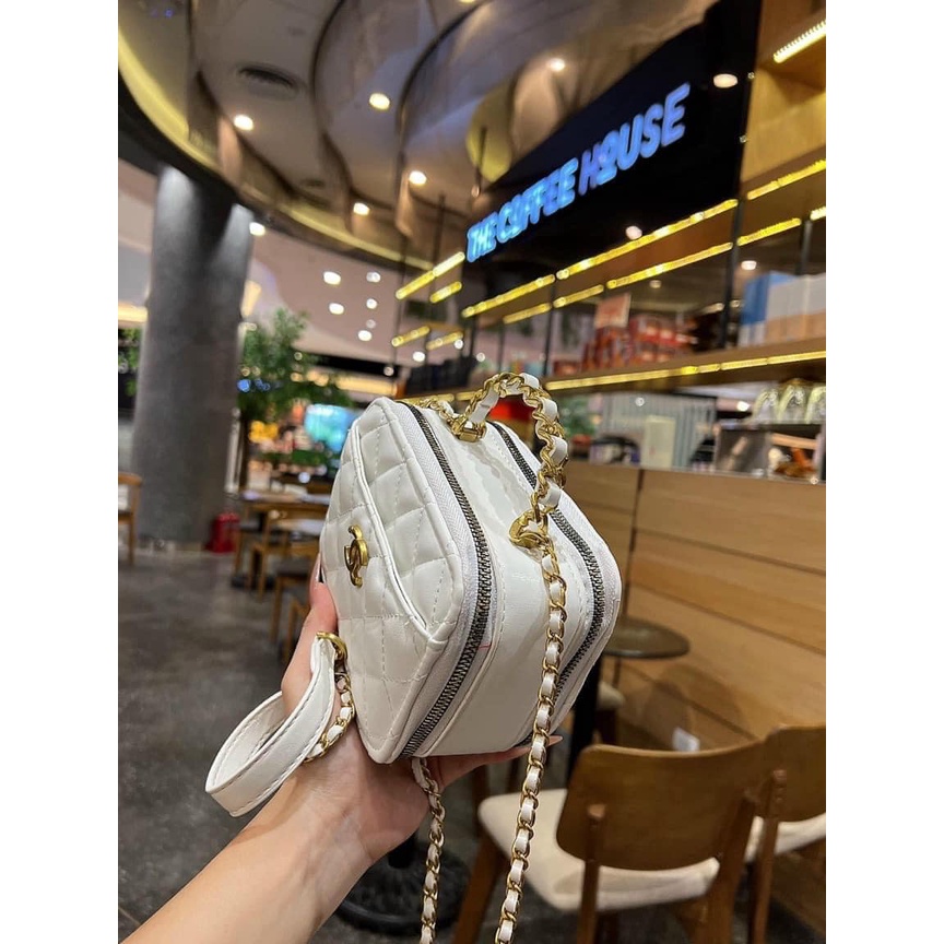 Túi xách đeo chéo dáng cốp mini hàng qc
