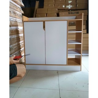 KỆ ĐỰNG GIÀY DÉP GỖ 5 TẦNG (GIÁ RẺ)